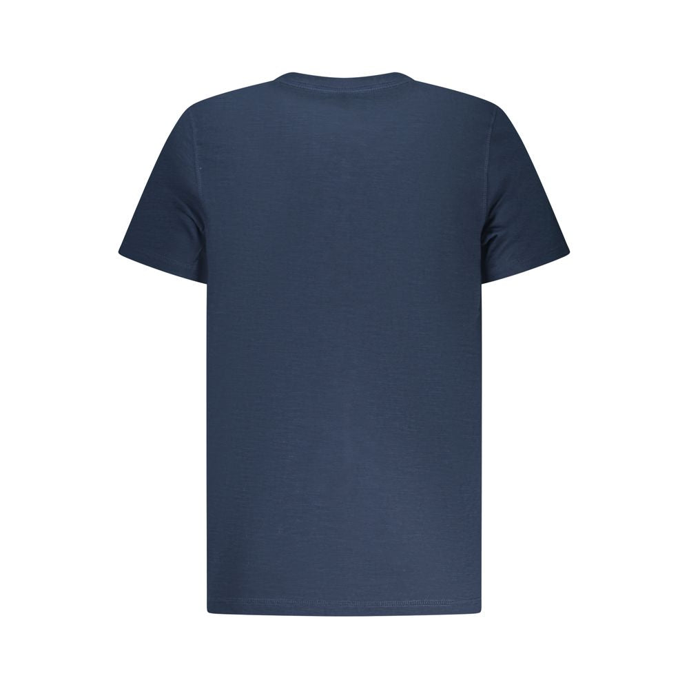 Hugo Boss Blue Cotton Men T-Shirt