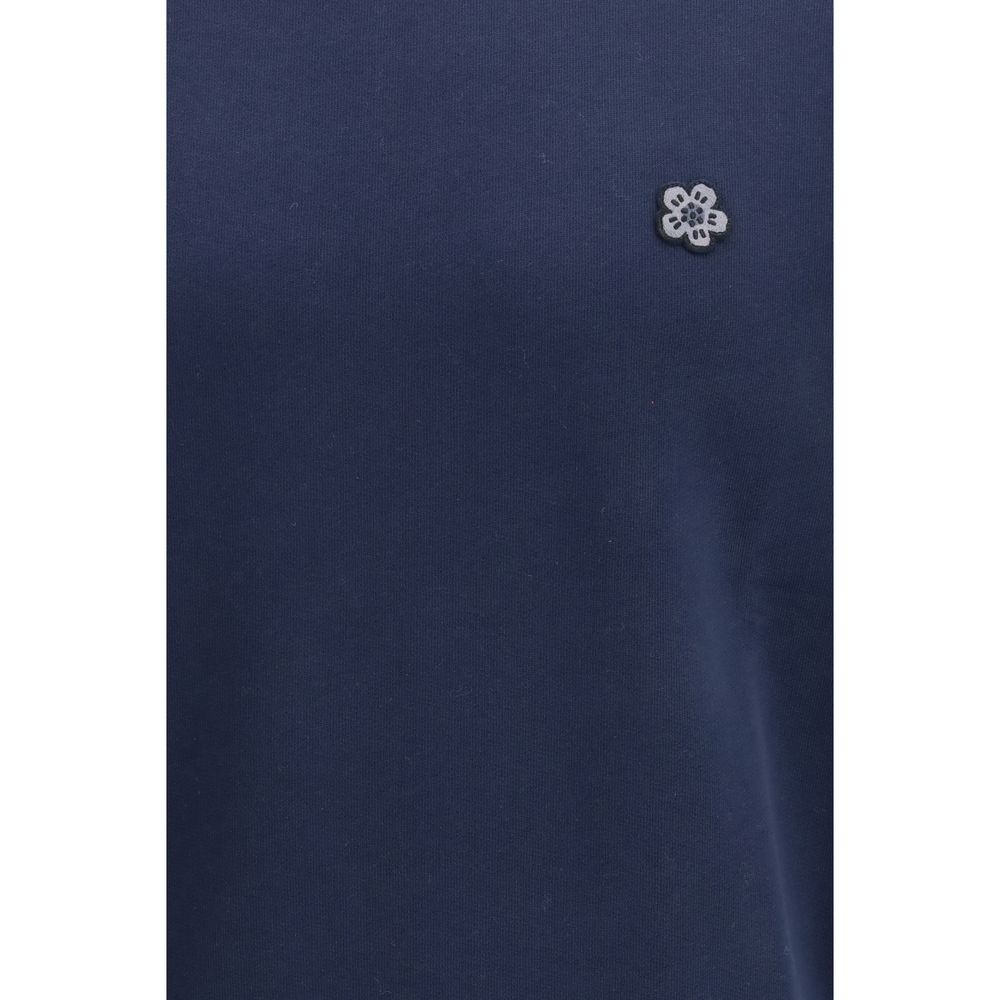 Kenzo Blue Cotton Sweatshirt