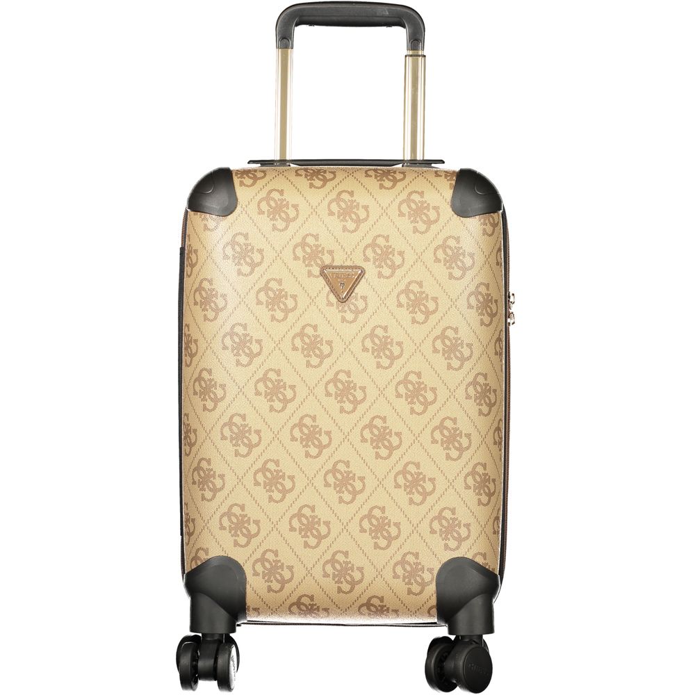 Guess Jeans Marrone Poliuretano Women Travel Trolley