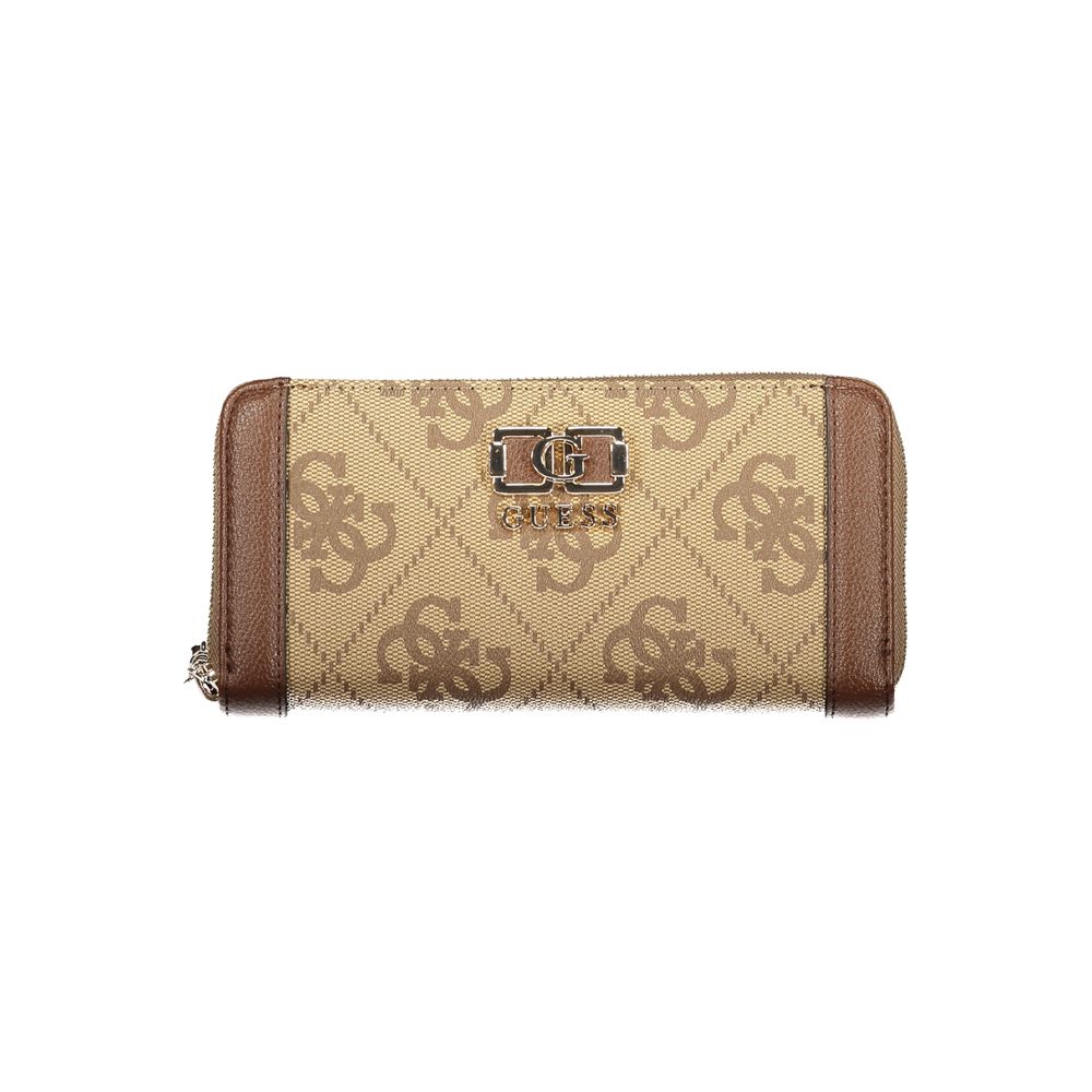 Guess Jeans Marrone Poliuretano Women Wallet
