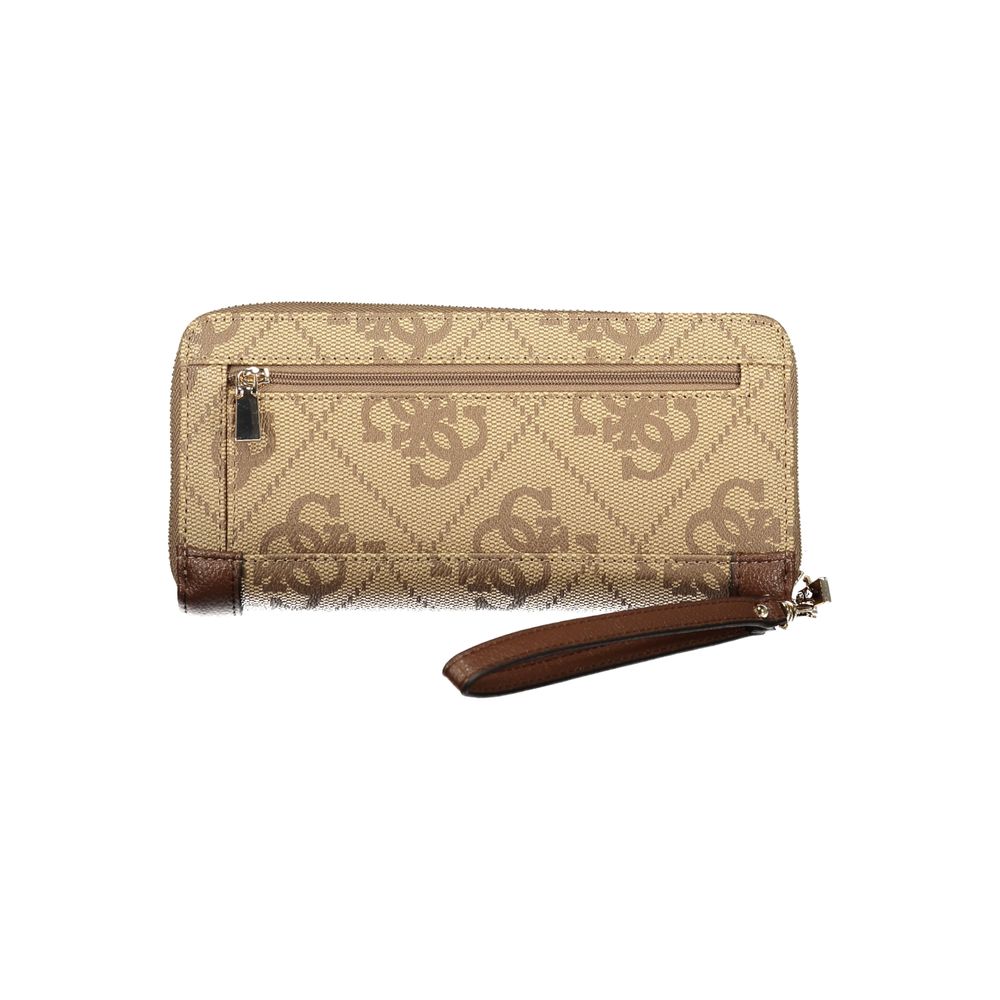 Guess Jeans Marrone Poliuretano Women Wallet