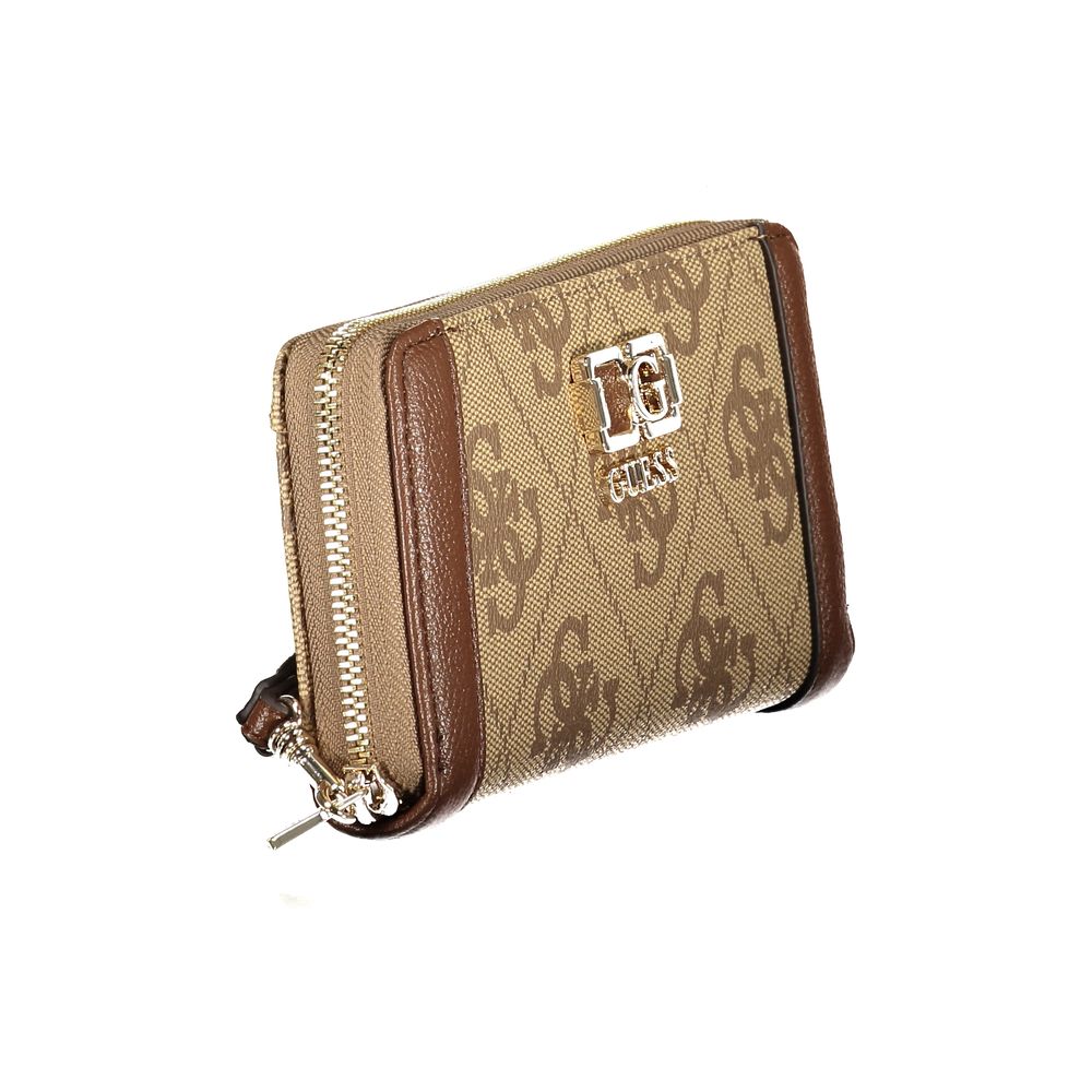 Guess Jeans Marrone Poliuretano Women Wallet