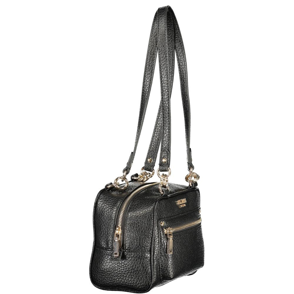 Guess Jeans Nero Polyurethane Women Handbag