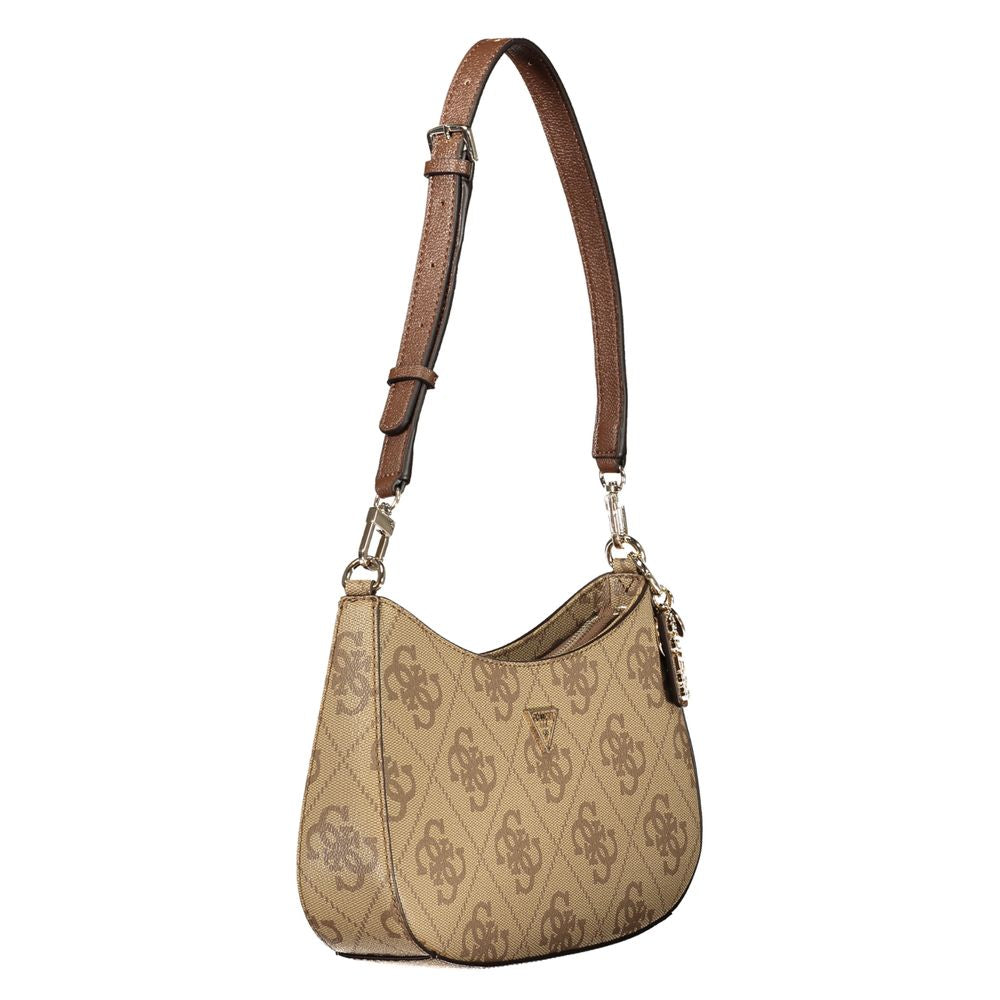 Guess Jeans Marrone Poliuretano Womens Handbag