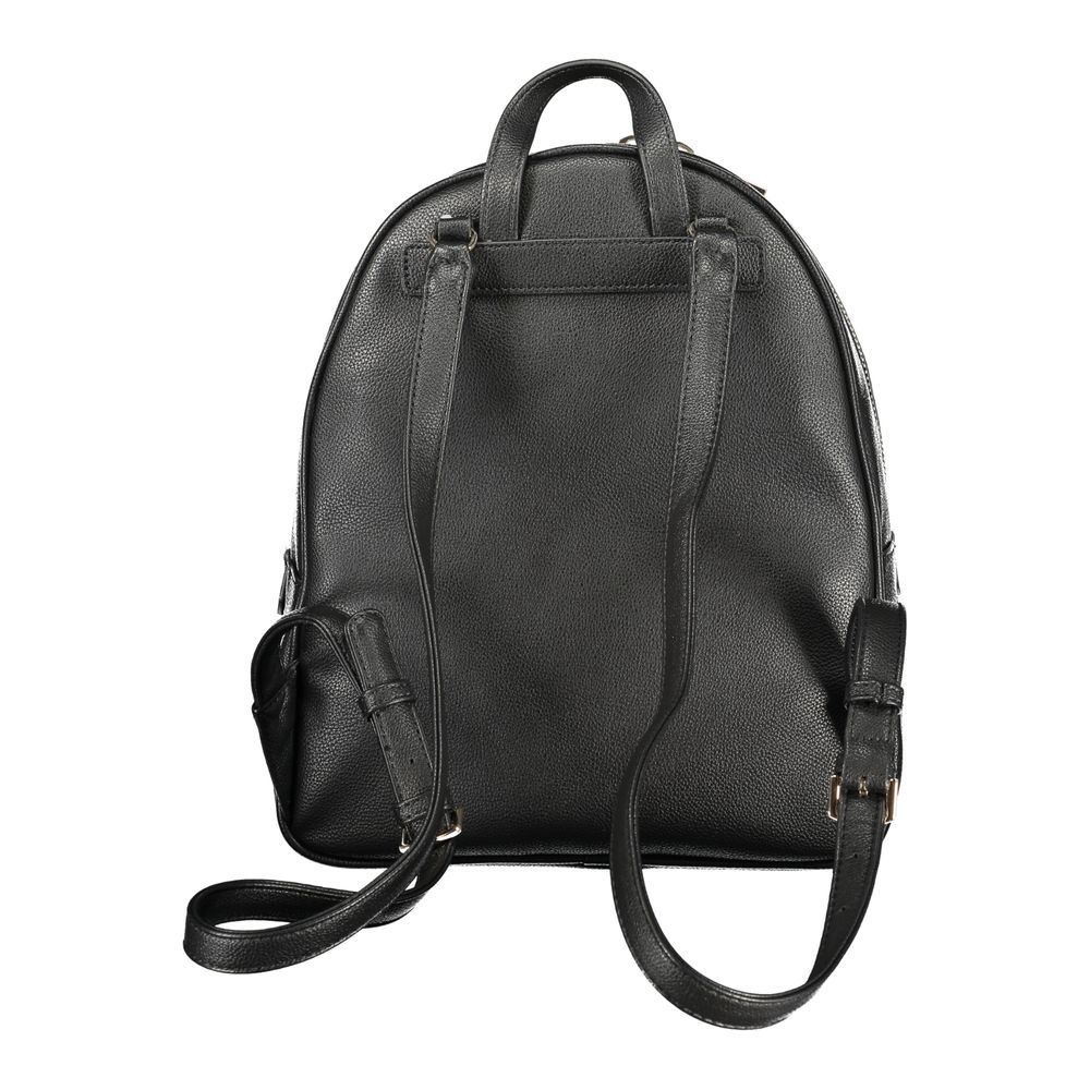 Guess Jeans Black Polyurethane Women Backpack