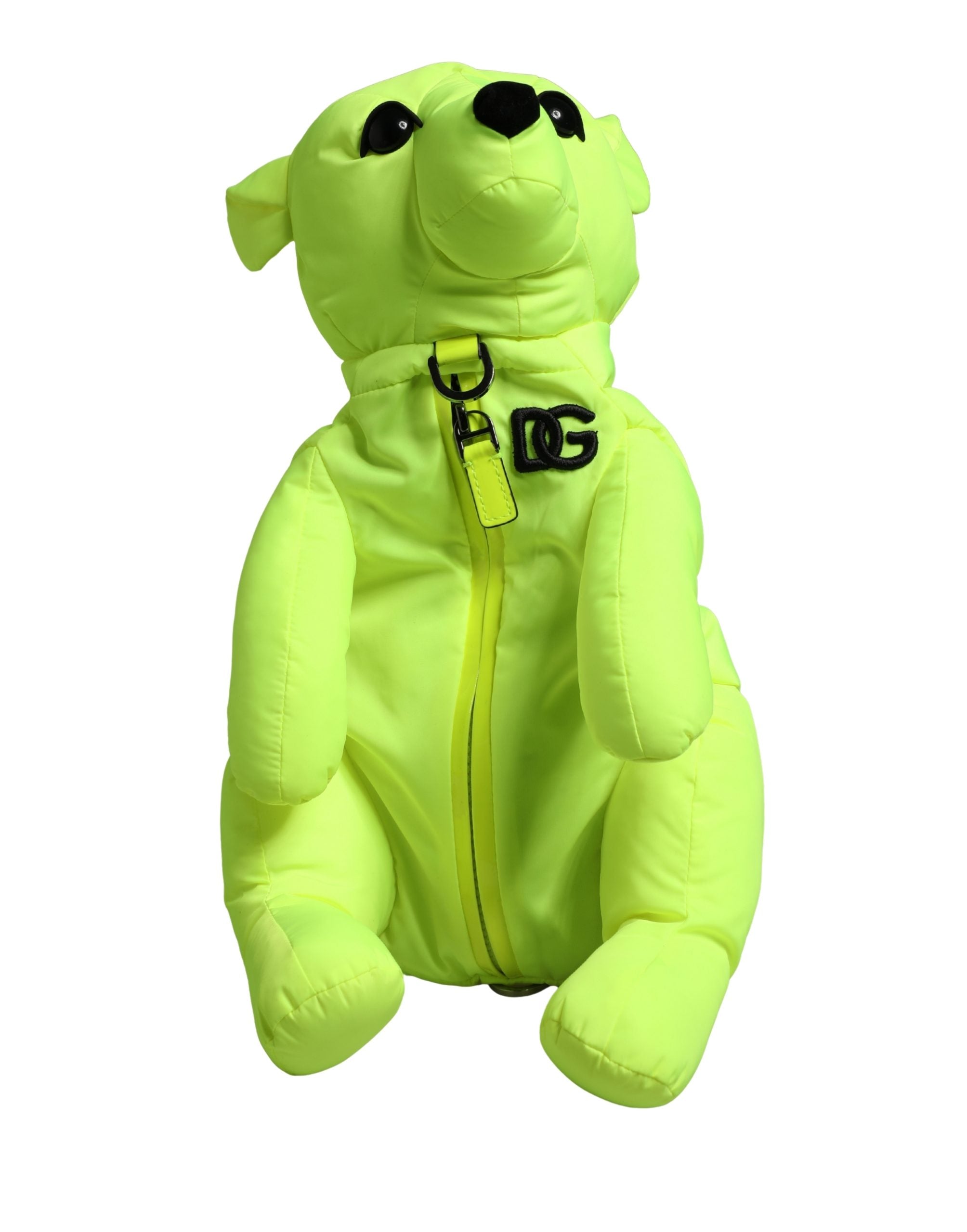 Sac banane Dolce & Gabbana en polyester vert avec silhouettes d'animaux