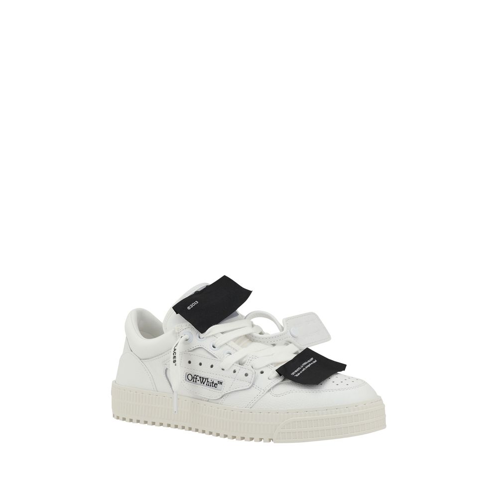 Off-White Black Rubber Low Top Sneakers