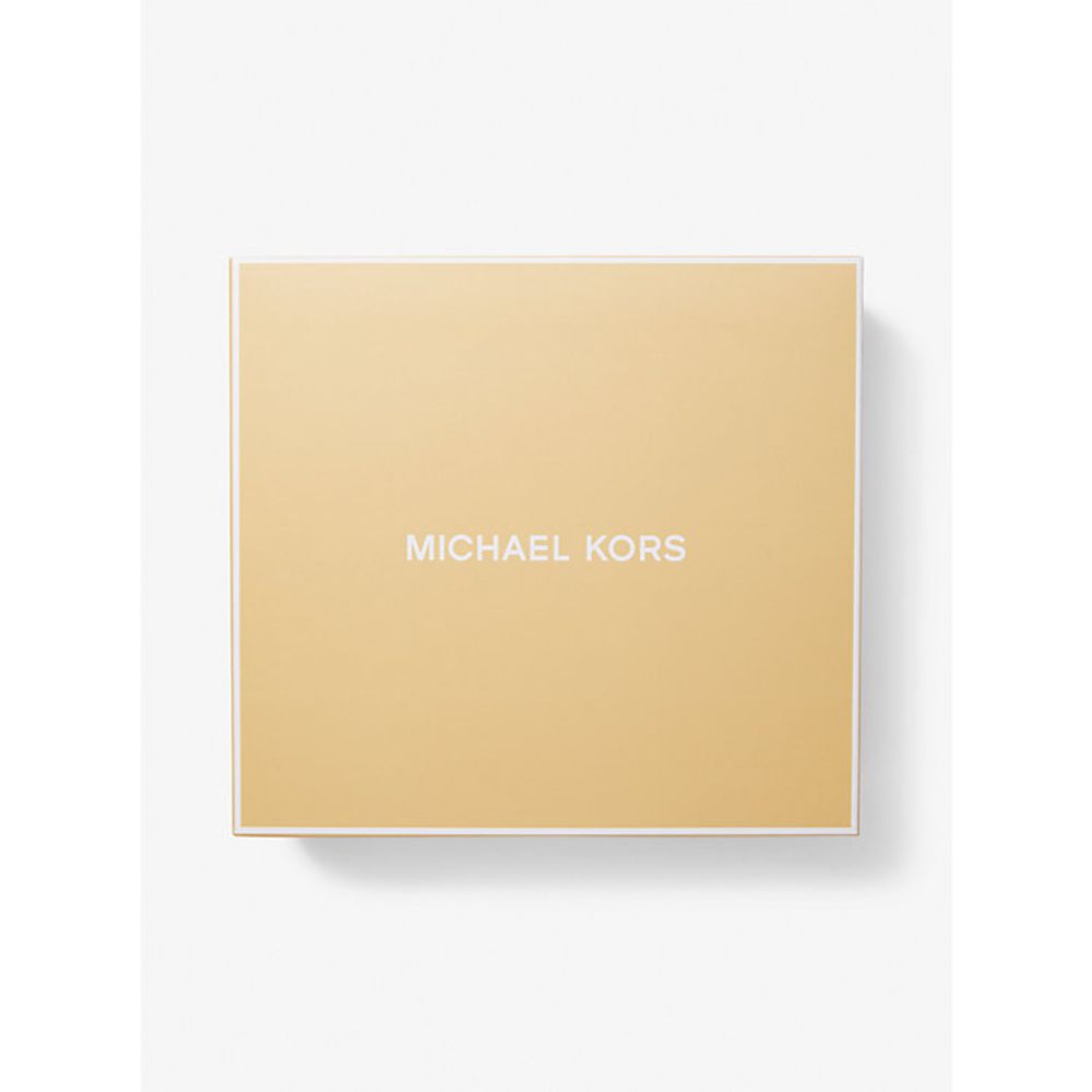 Michael Kors Clutch Bag aus schwarzem Canvas