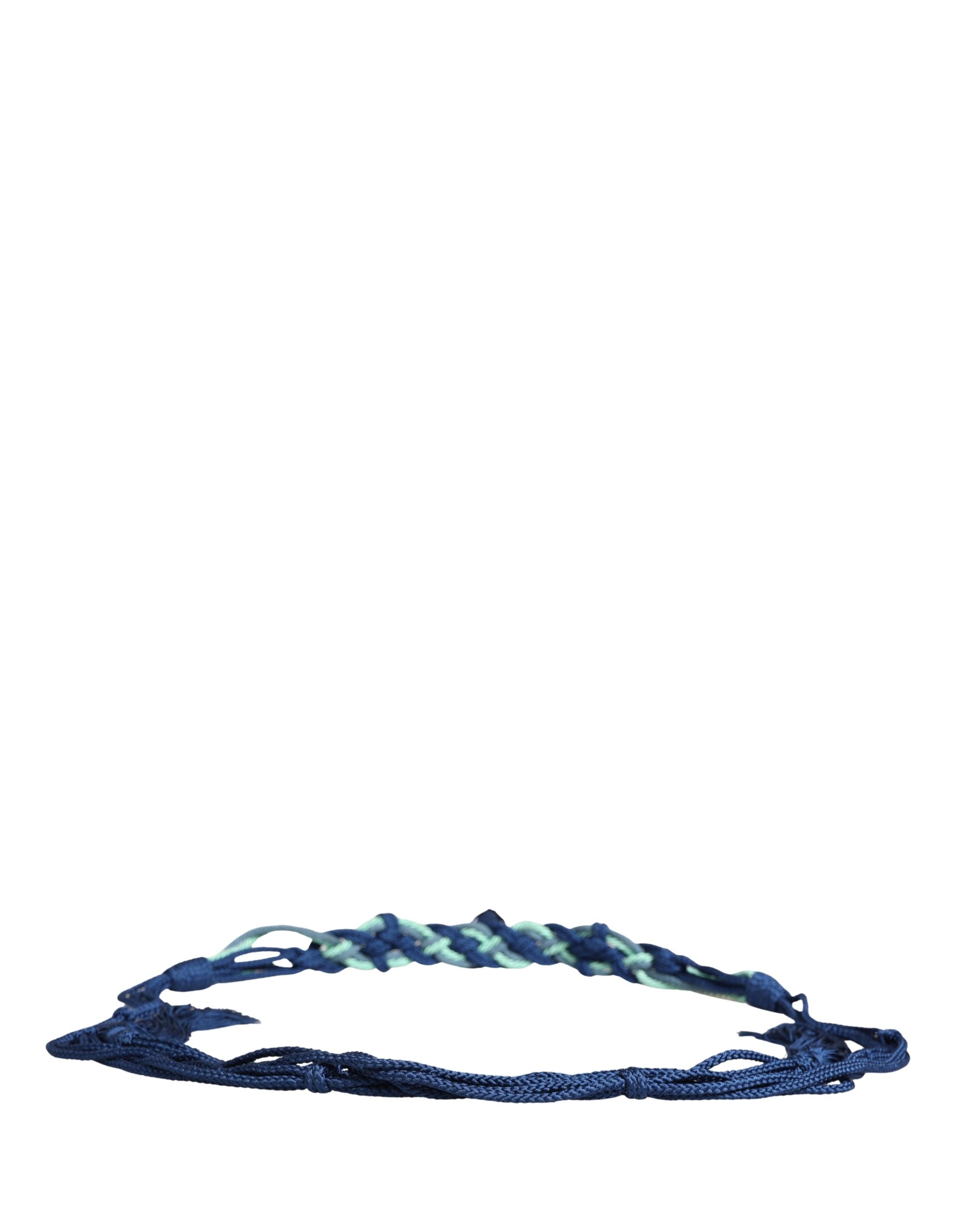 Cavalli Class Multicolor Twisted Rope Chain Buckle Waist Belt