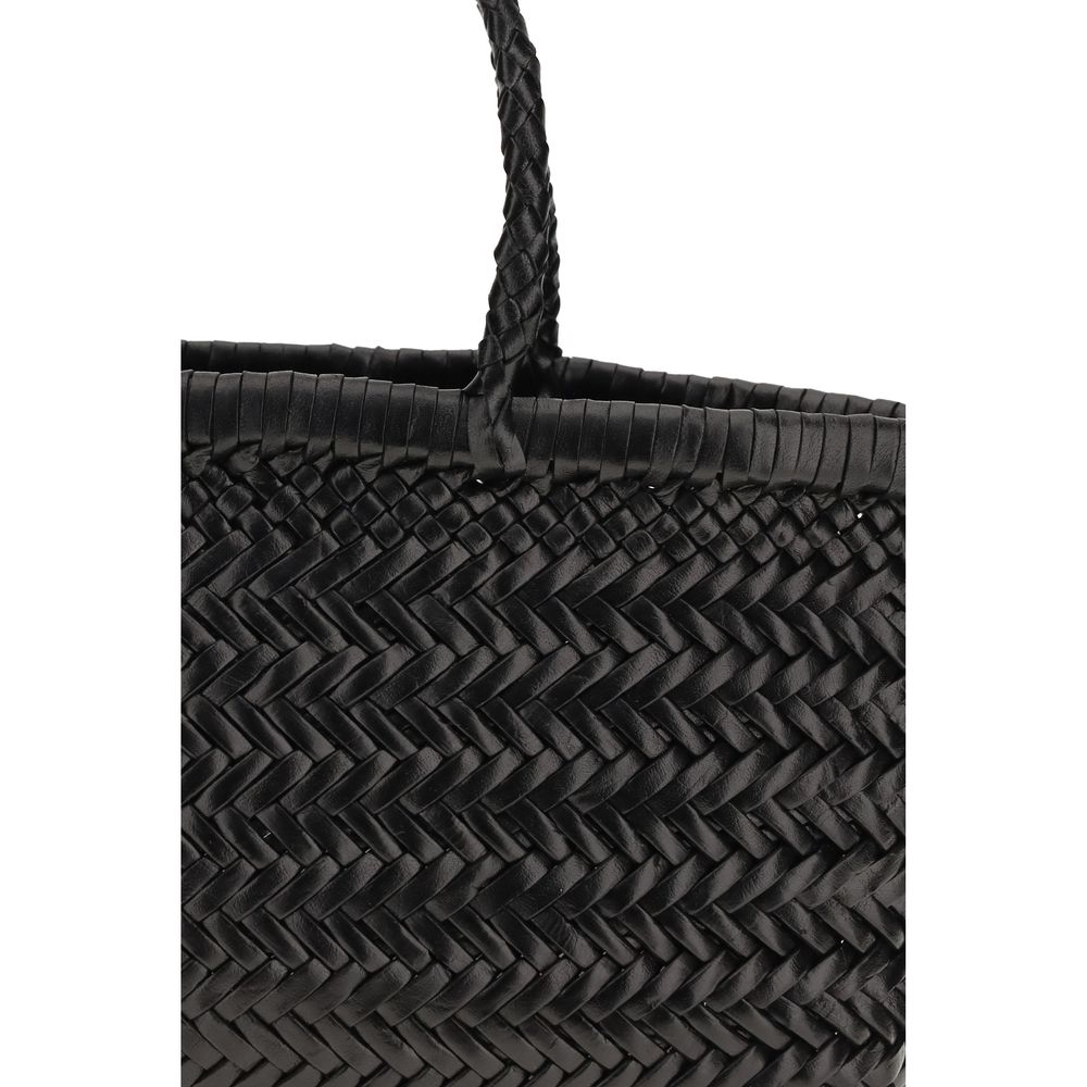 Dragon Diffusion Black Buffalo Leather Handbag