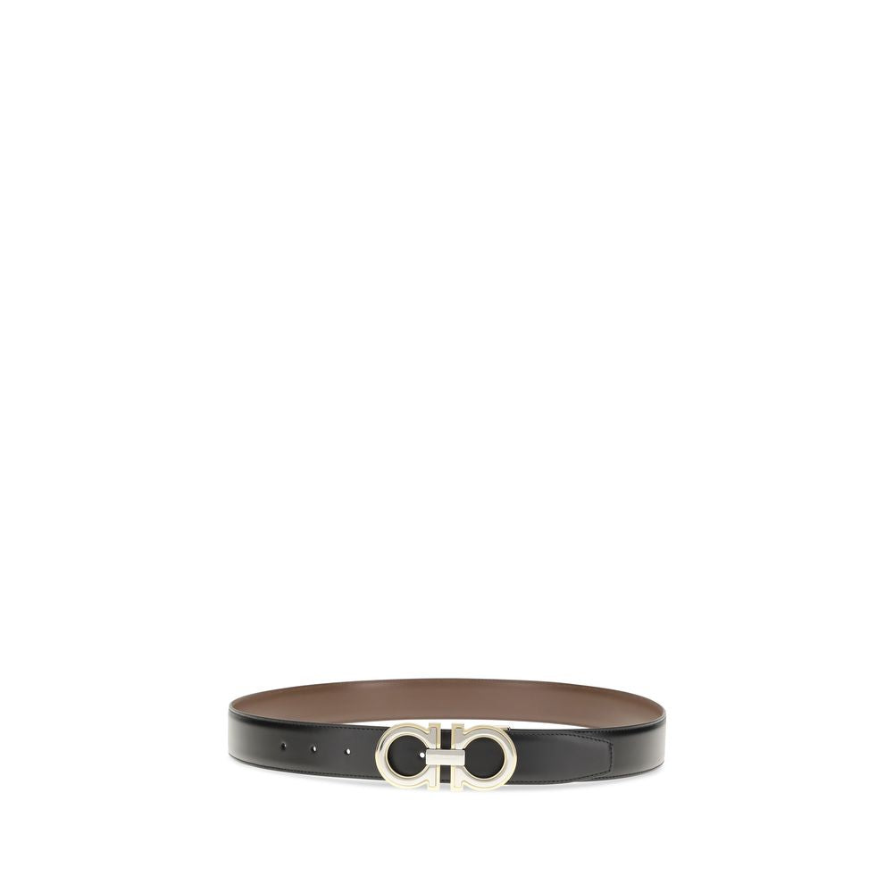 Ferragamo Multicolor Calf Leather Bos Taurus Regular Belt