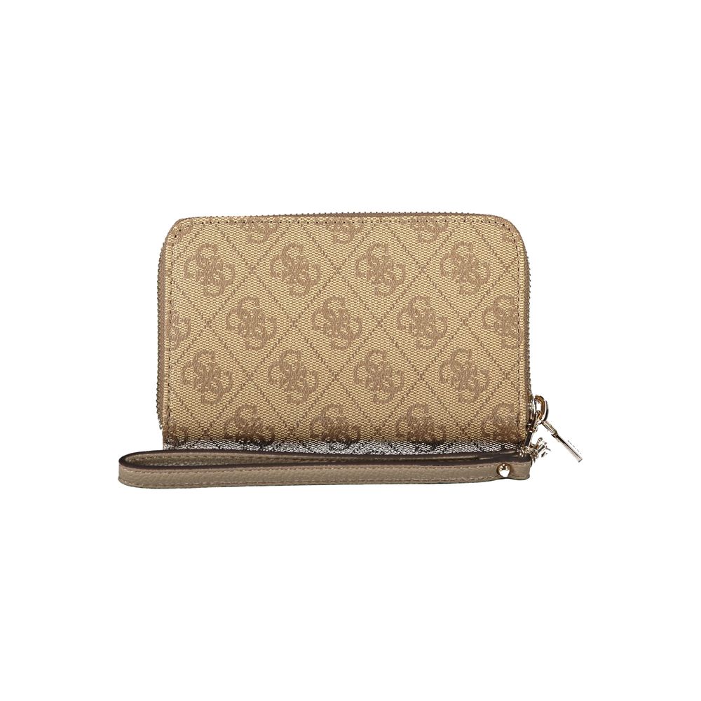 Guess Jeans Beige Polyurethane Women Wallet