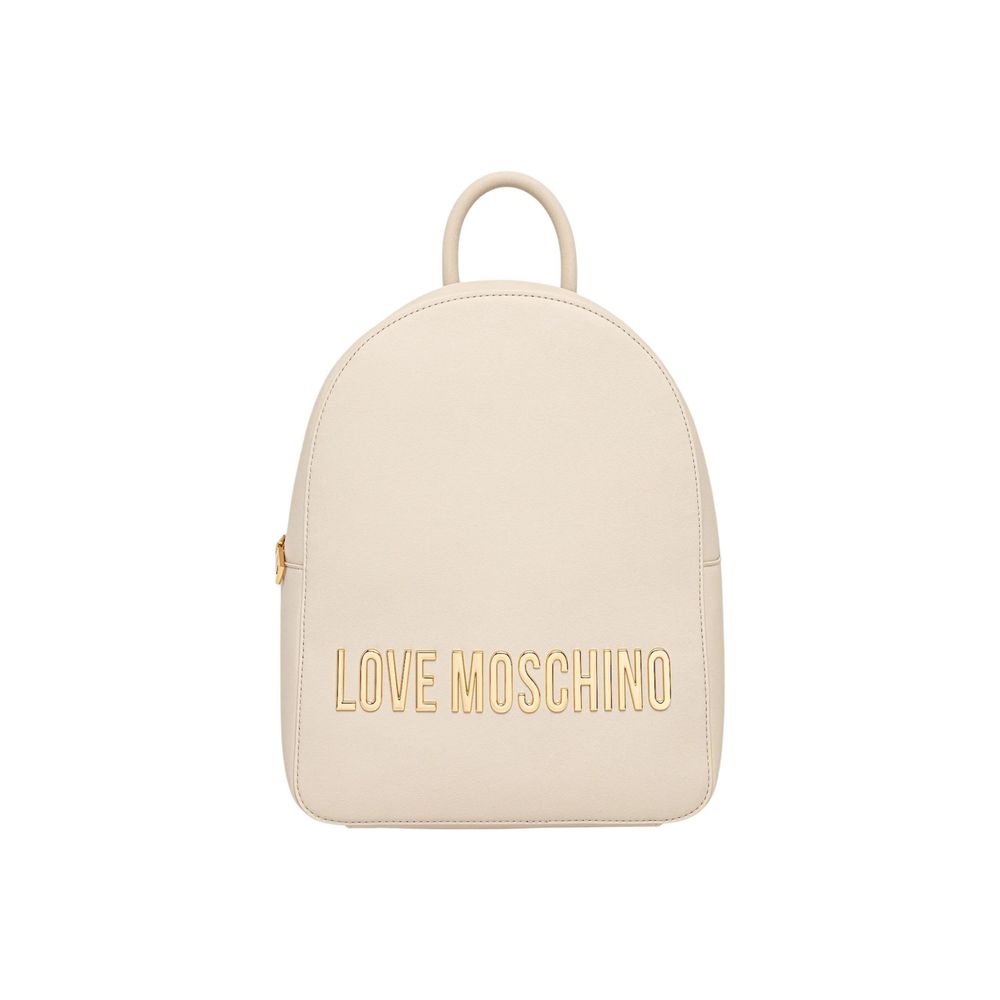Love Moschino Beige Backpack