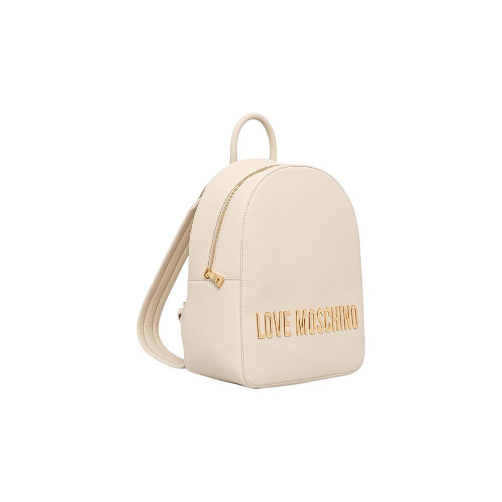 Love Moschino Beige Backpack