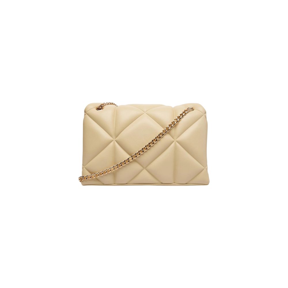 Love Moschino Beige Artificial Leather Handbag