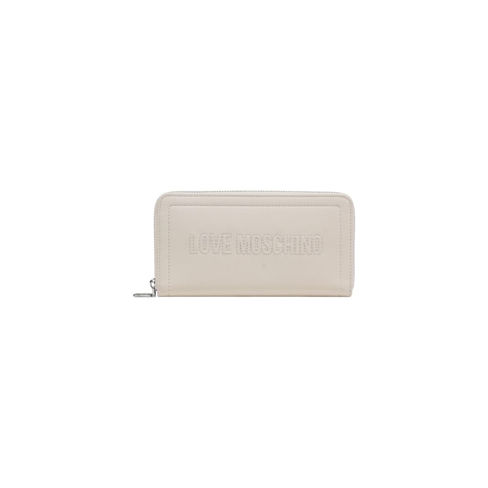 Love Moschino Beige Polyethylene Wallet