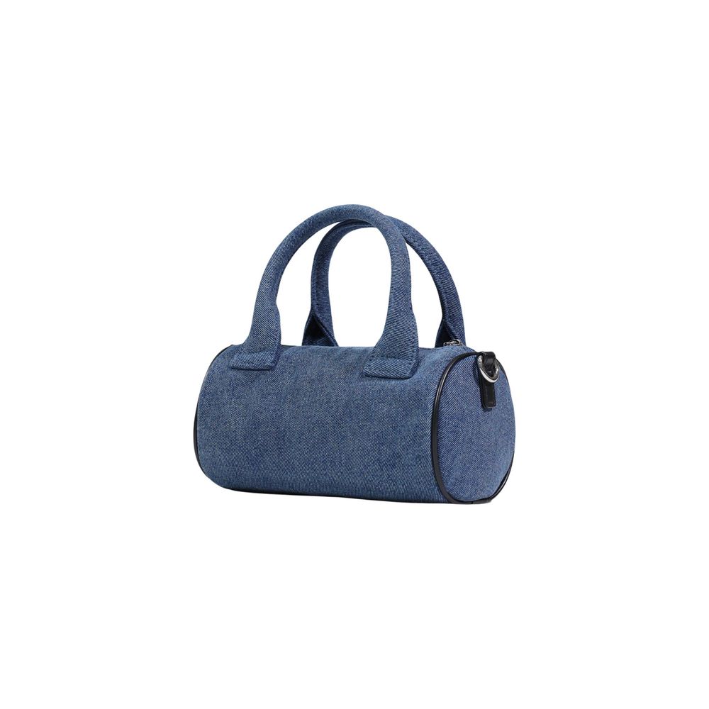 Love Moschino Blue Cotton Handbag