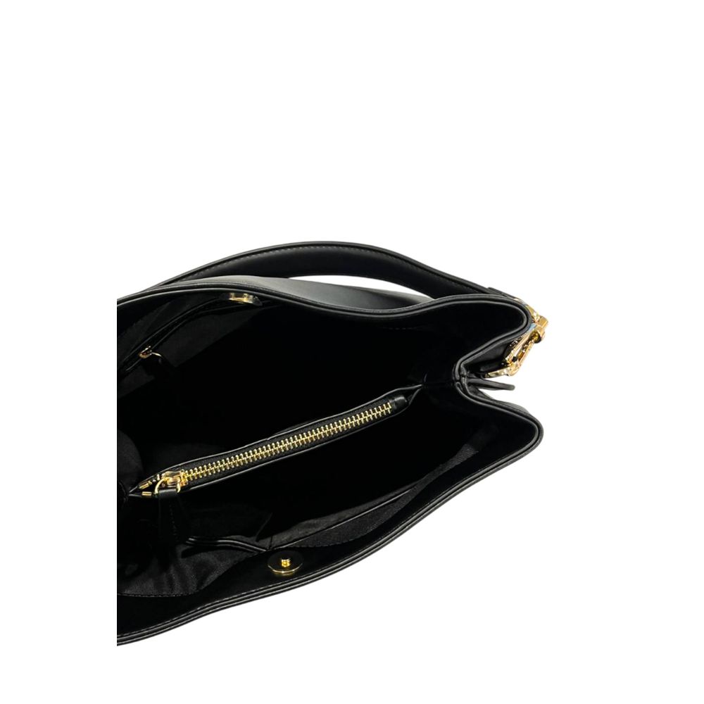 Sac bandoulière Twinset noir en similicuir pour femme