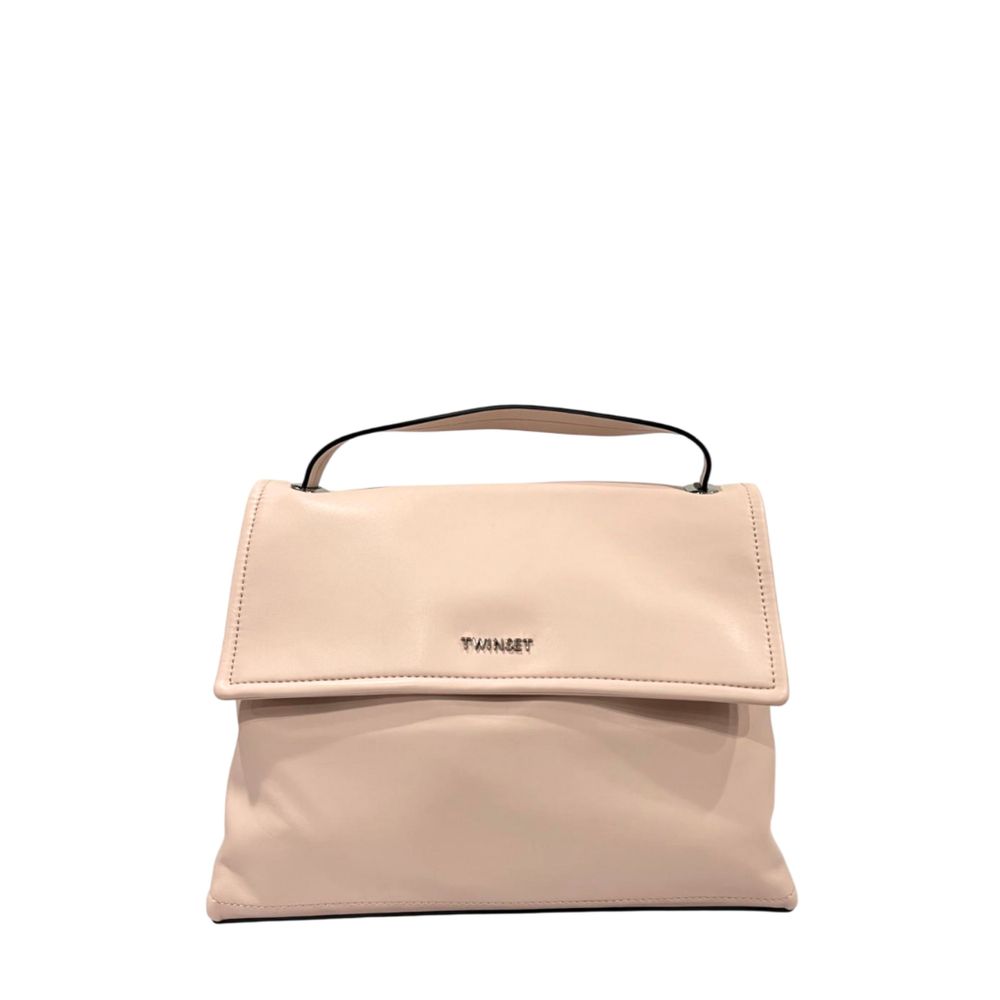 Twinset Rosa PU Damen Handtasche