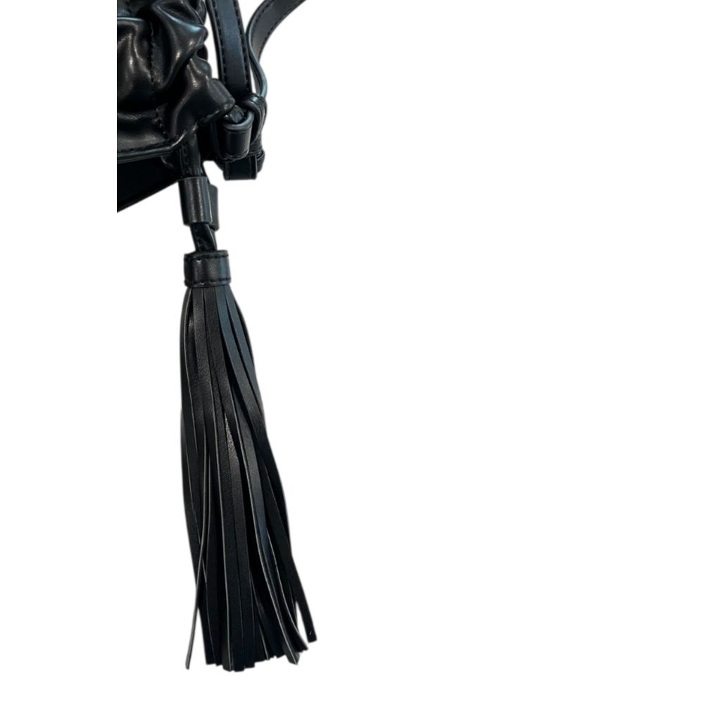 Twinset Schwarze PU Damen Umhängetasche