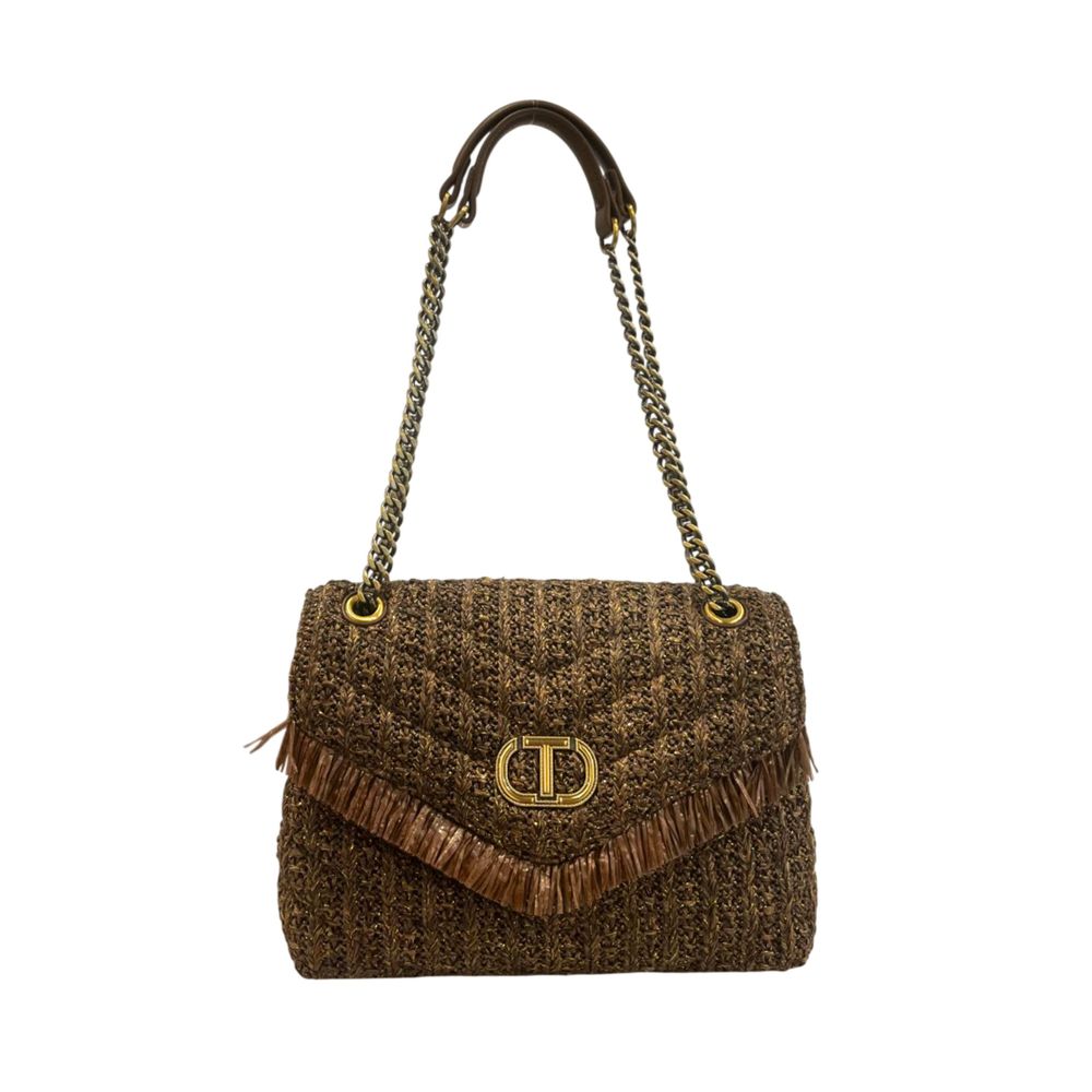 Twinset Brown Women Crossbody Bag