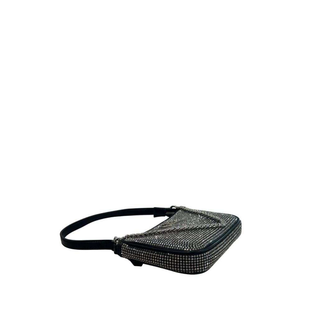Twinset Lila PU Damen Umhängetasche