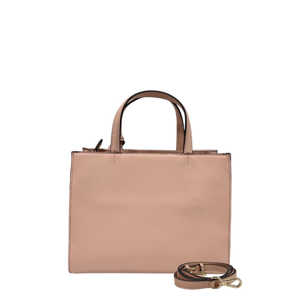 Twinset Rosa PU Damen Handtasche