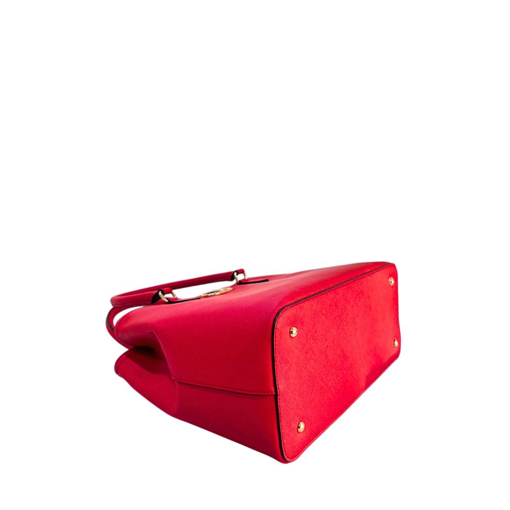 Twinset Weiße PU Damen Handtasche
