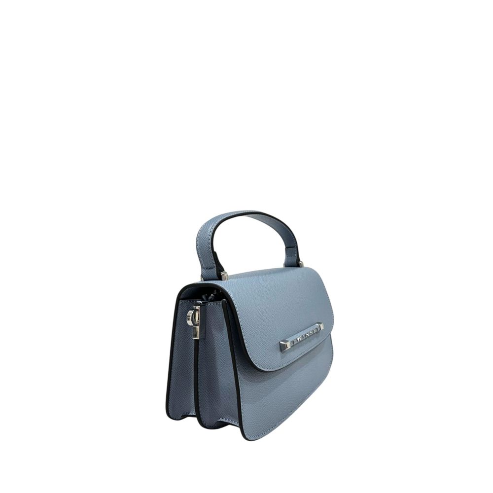 Twinset Damenhandtasche aus blauem PU