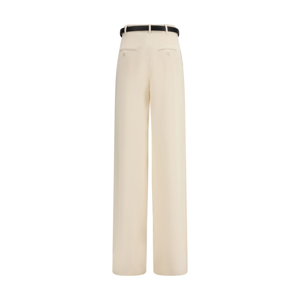Max Mara Beige Triacetate Dress Pants
