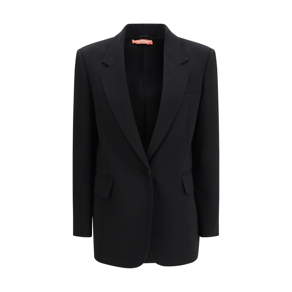 Max Mara Black Triacetate Blazer