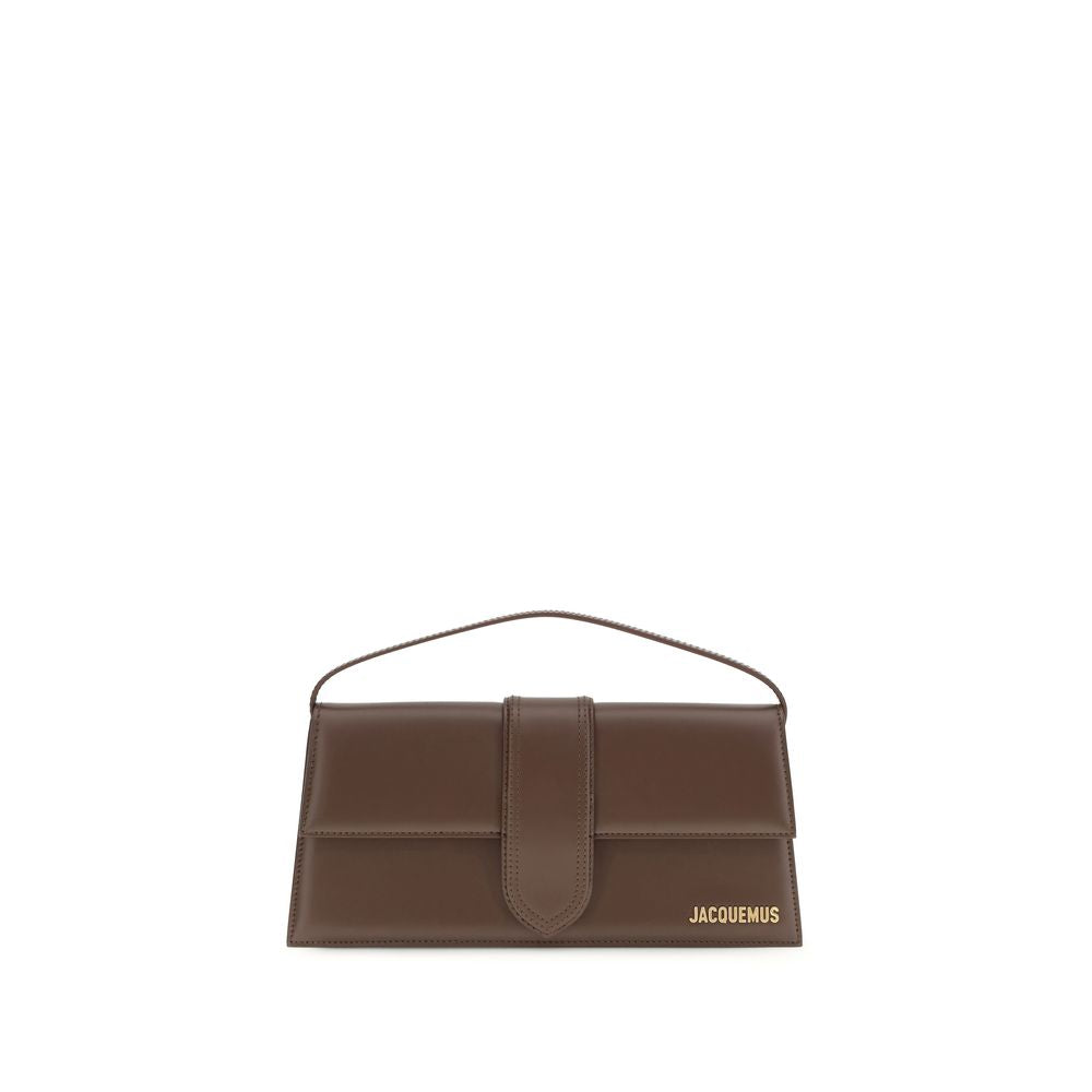 Jacquemus Brown Calf Leather Bos Taurus Handbag