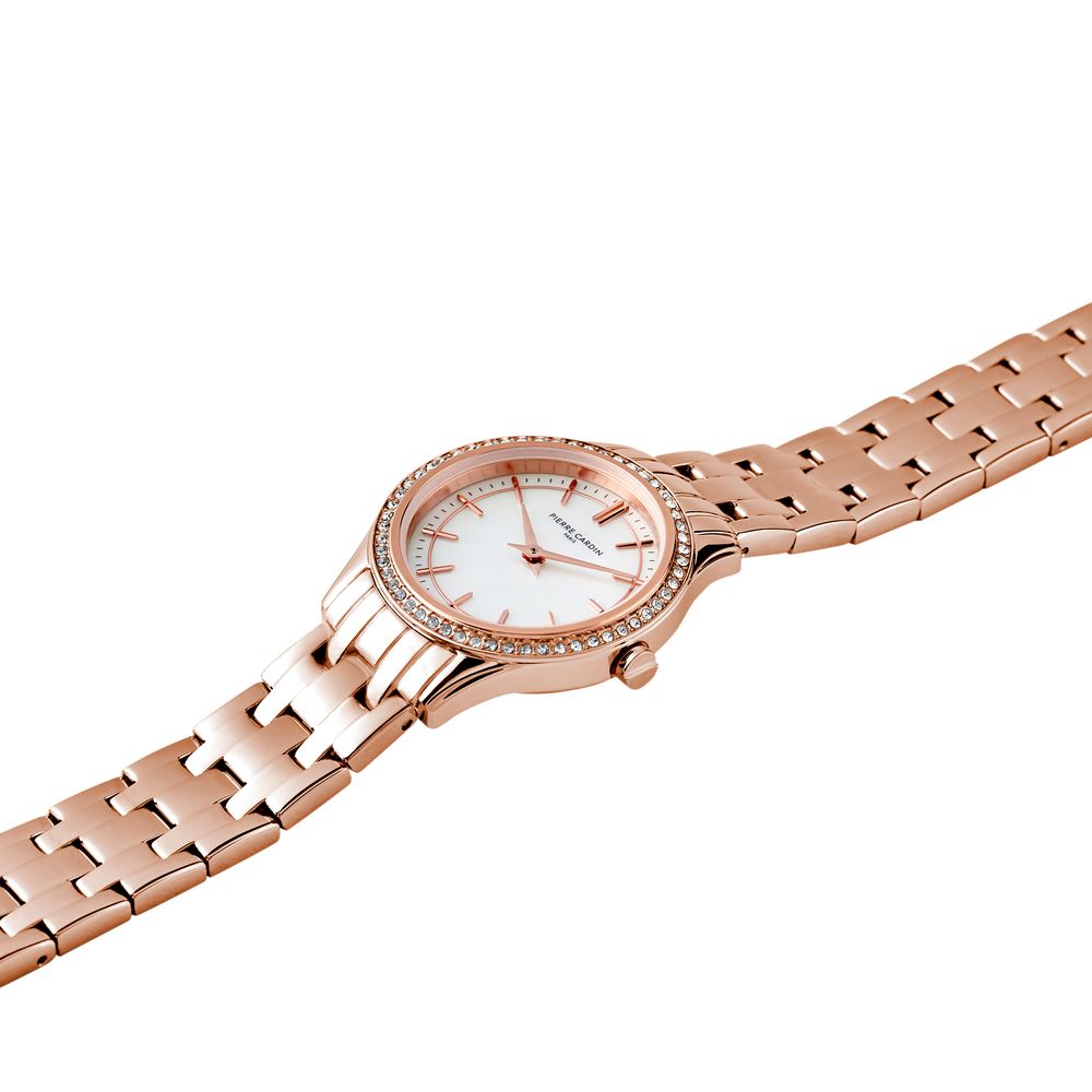 Pierre Cardin Mehrfarbige Edelstahl-Armbanduhr