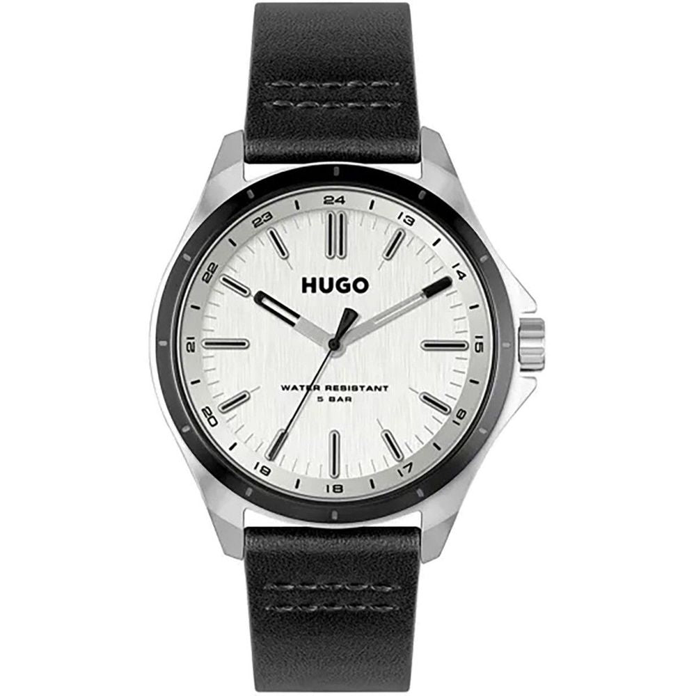 Hugo Boss Black Leather Dress Watch