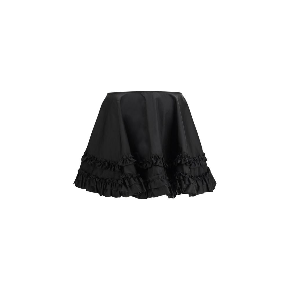 Ganni Black Mini Skirt