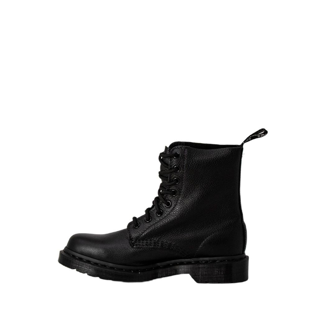 Dr. Martens Black Leather Lace-Up Boots