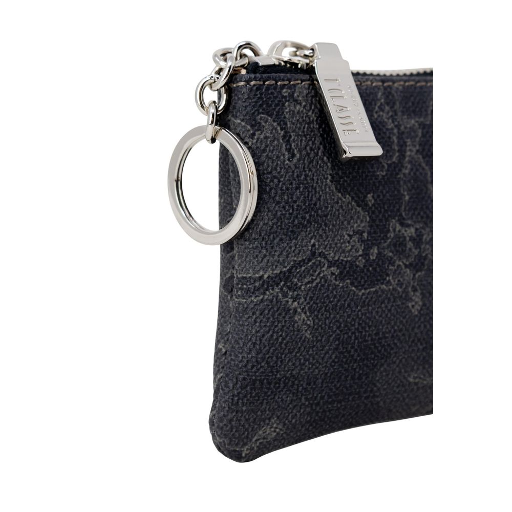 Alviero Martini Prima Classe Black Polyester Wallet