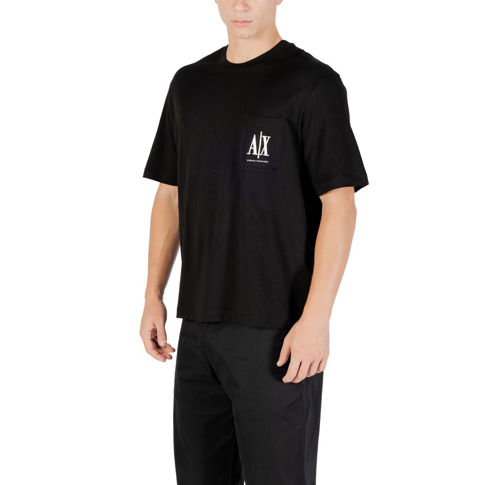 Armani Exchange Schwarze Sportbekleidung aus Baumwolle