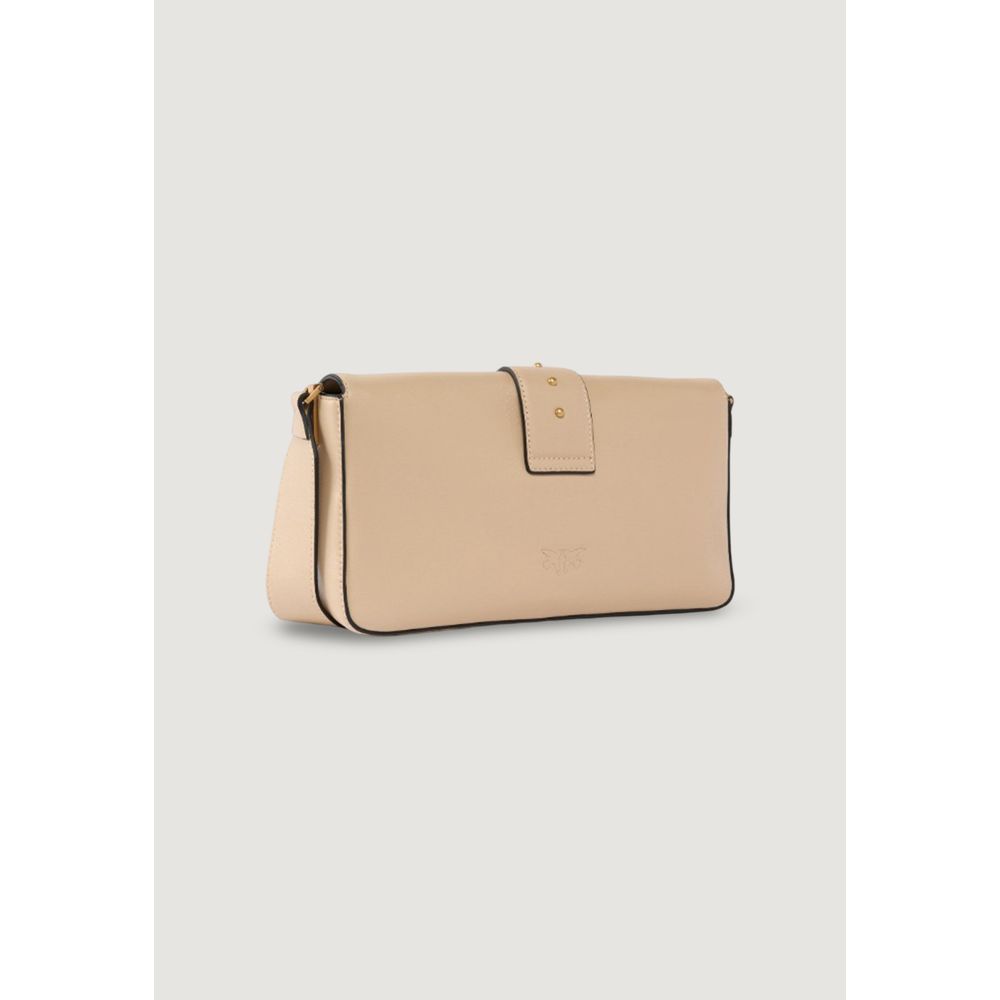 PINKO Beige Leather Handbag