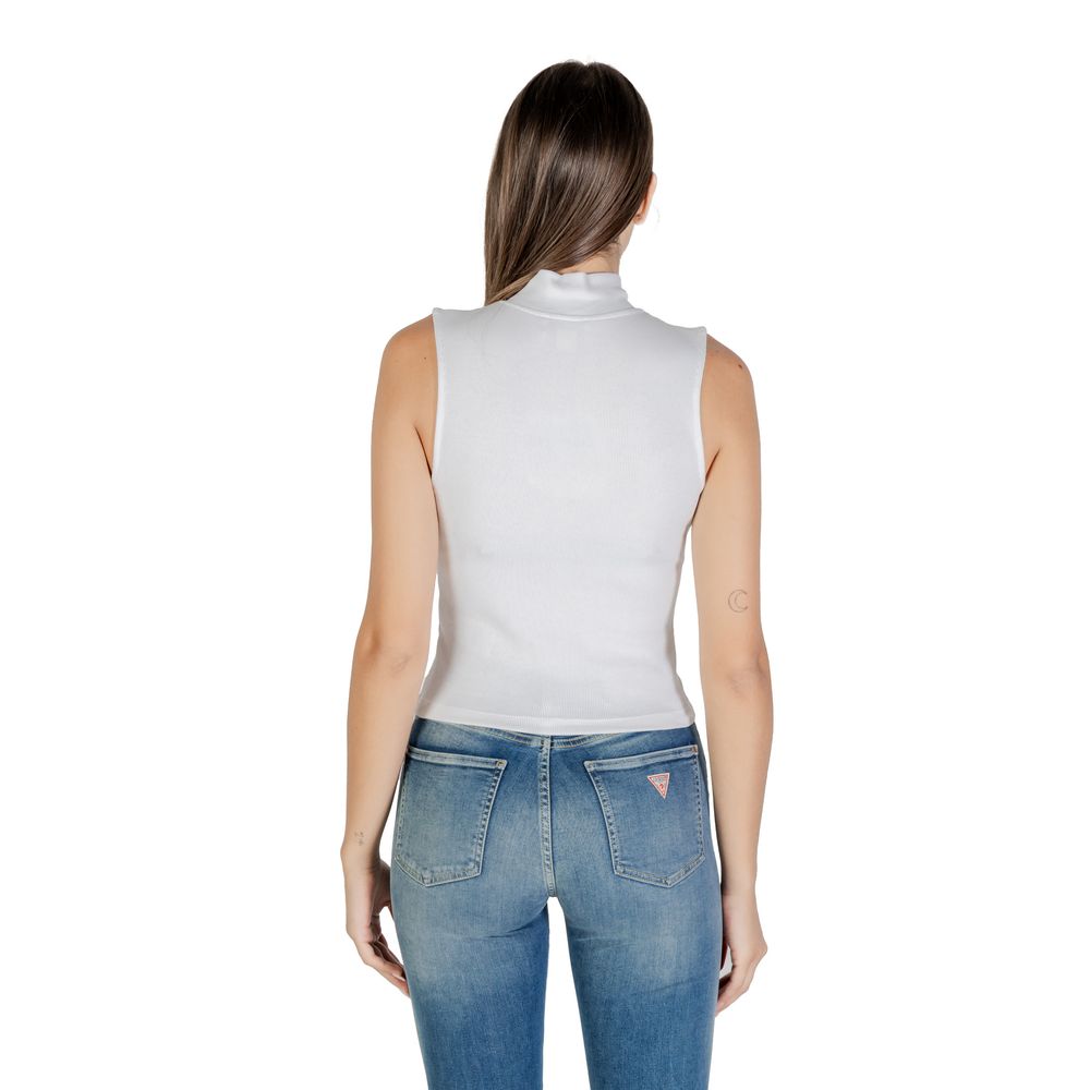 Calvin Klein Jeans White Cotton Top