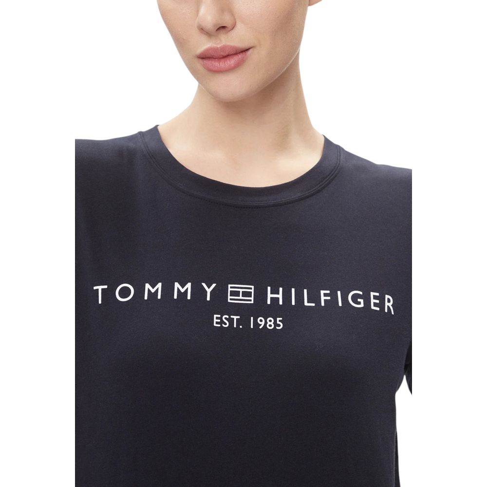 Tommy Hilfiger Blue Recycled Cotton T-Shirt