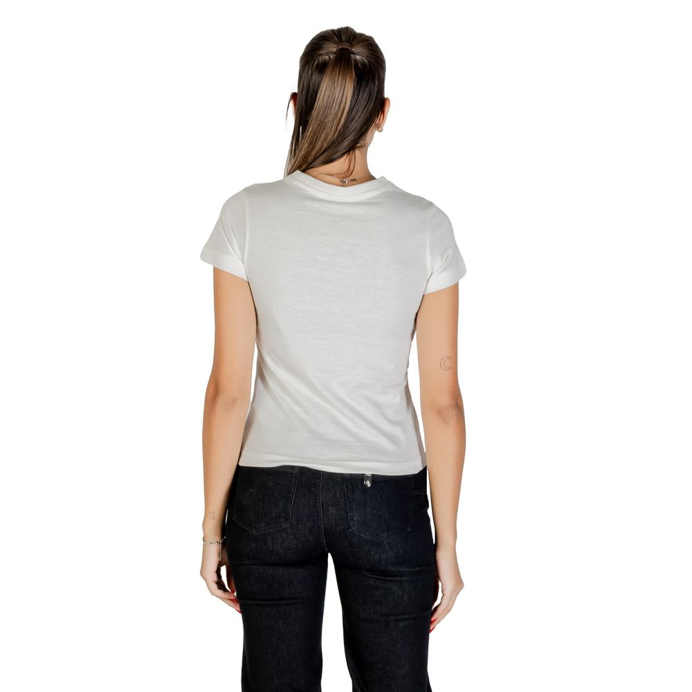 Guess Active White Cotton T-Shirt