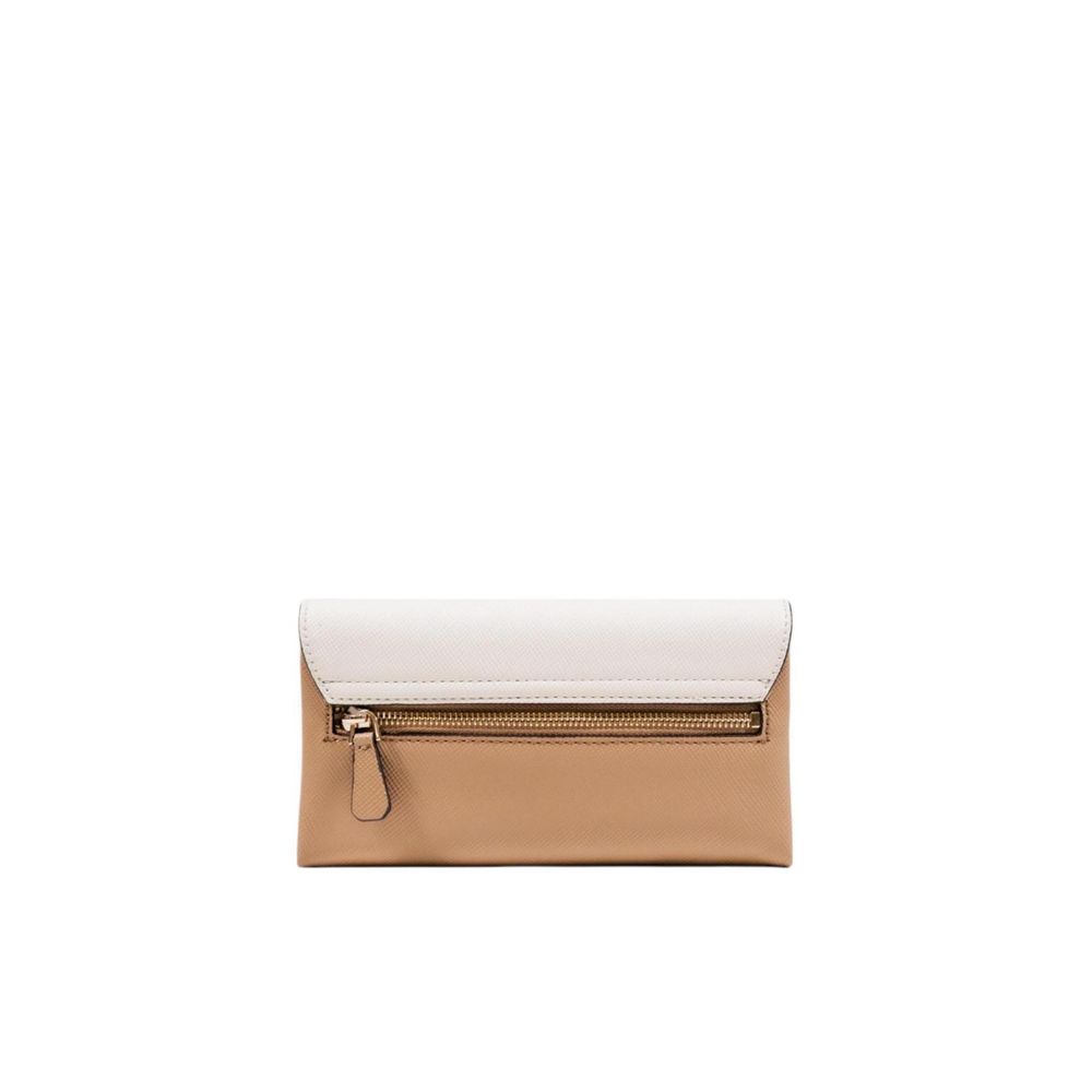 Pochette Guess beige en polyéthylène