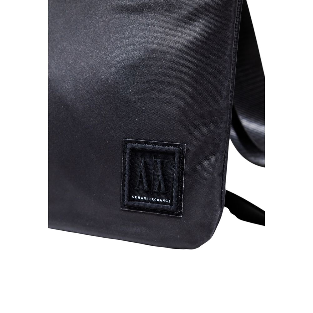 Armani Exchange Black Polyamide Messenger Bag