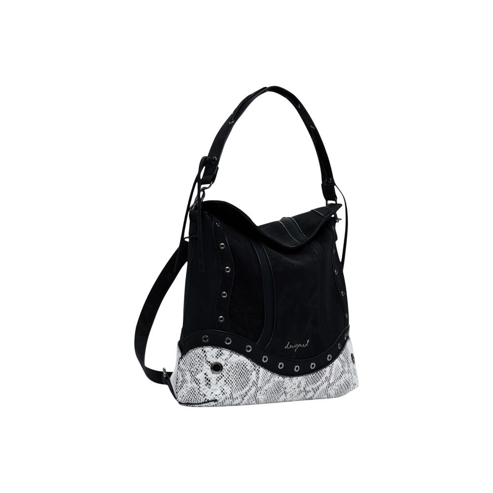 Desigual Black Polyethylene Backpack