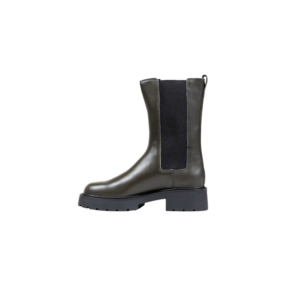 Calvin Klein Jeans Stiefeletten aus grauem Leder