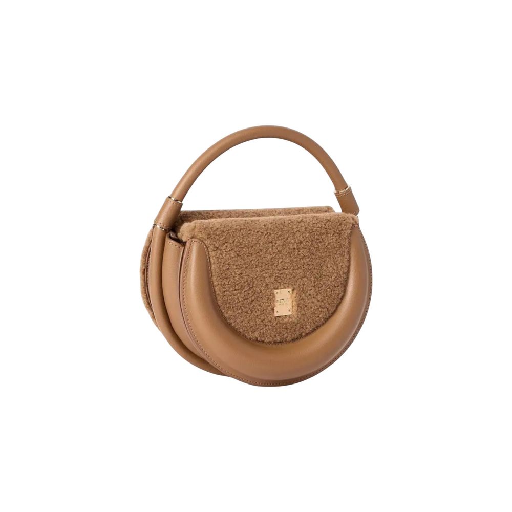 Replay Brown Polyethylene Handbag