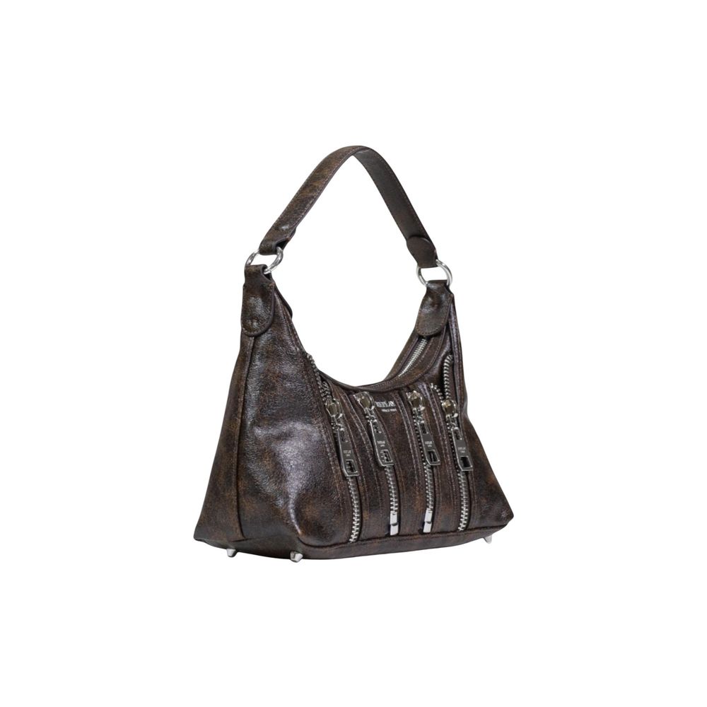 Replay Brown Polyethylene Handbag