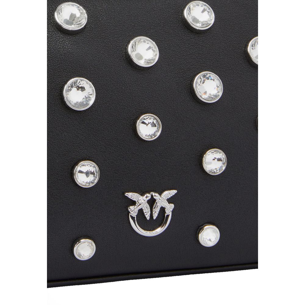 PINKO Black Leather Handbag