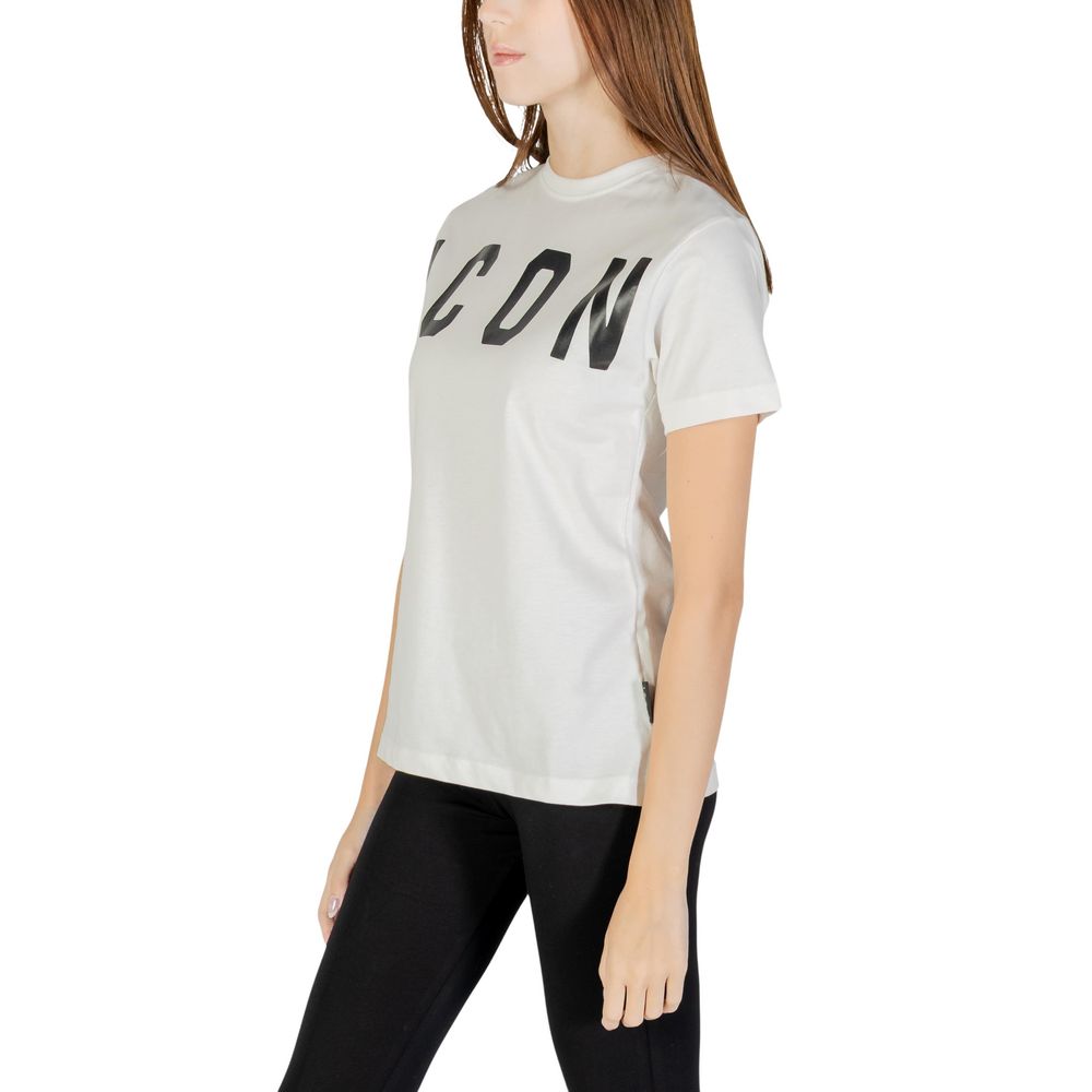Icon Cream Cotton T-Shirt